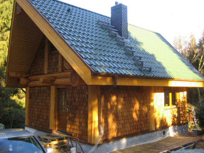 Cedar Schindeln Verkleidung Post & Beam